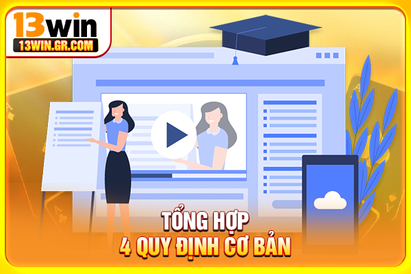 Chơi Có Trách Nhiệm Tại 13WIN - Giải Trí An Toàn, Bền Vững Tổng hợp 4 quy định cơ bản